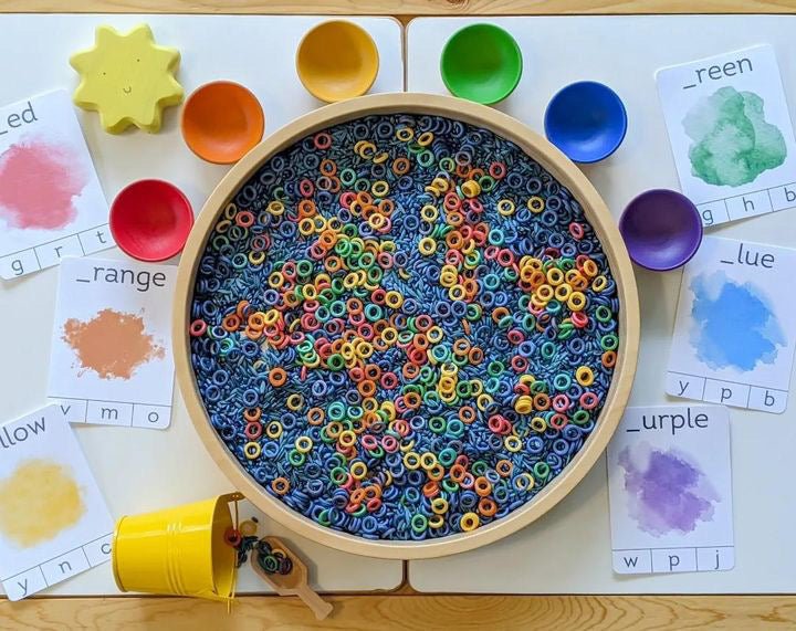 Ring Around the Rainbow Sensory Bin Filler - Insight Family Market