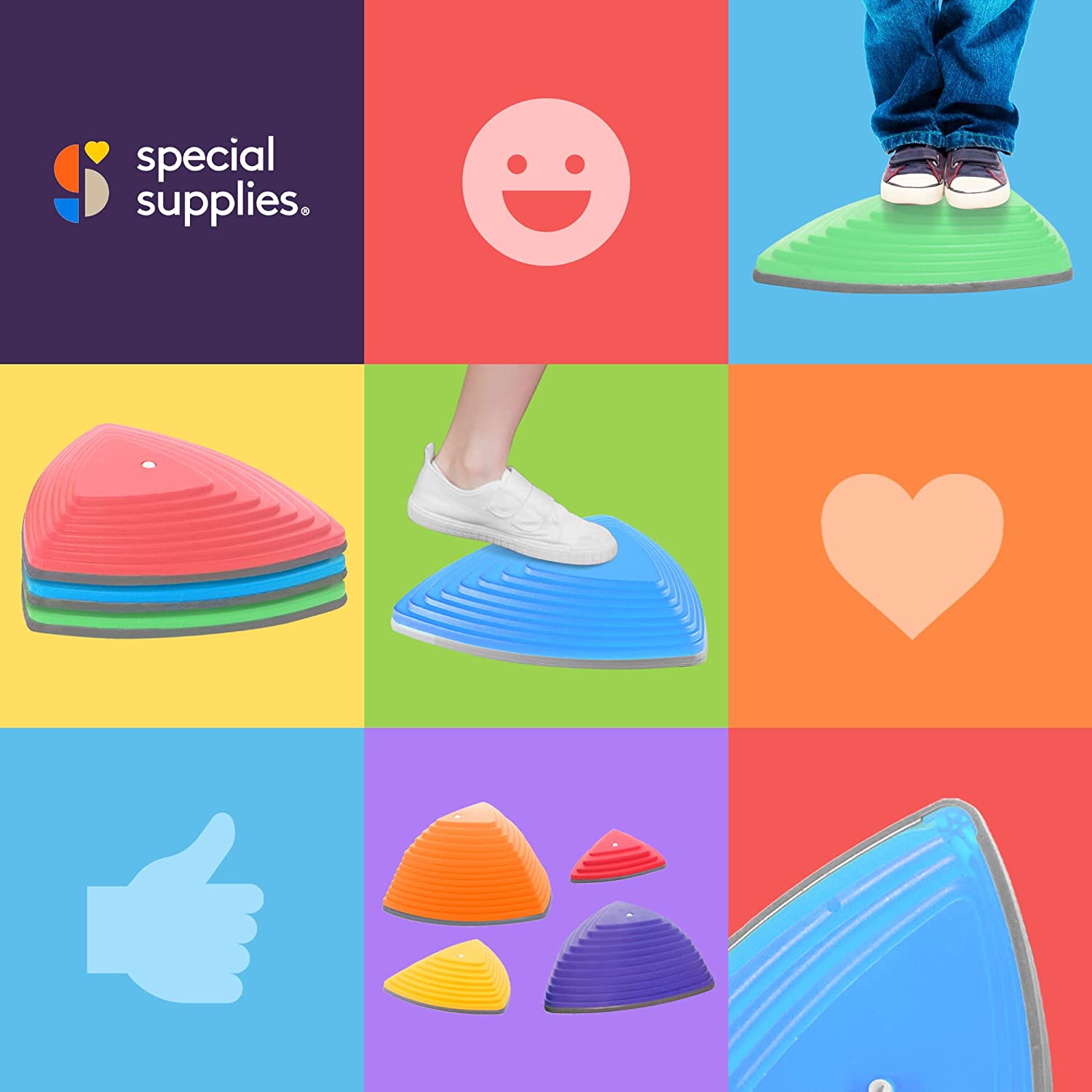 Stepping Stones ( Primary Colors) - Insight Family Market