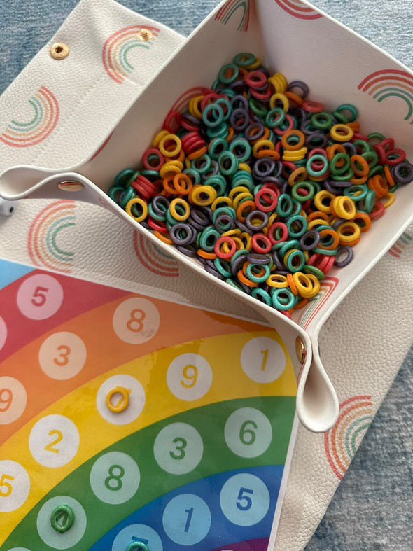 Ring Around the Rainbow Sensory Bin Filler - Insight Family Market