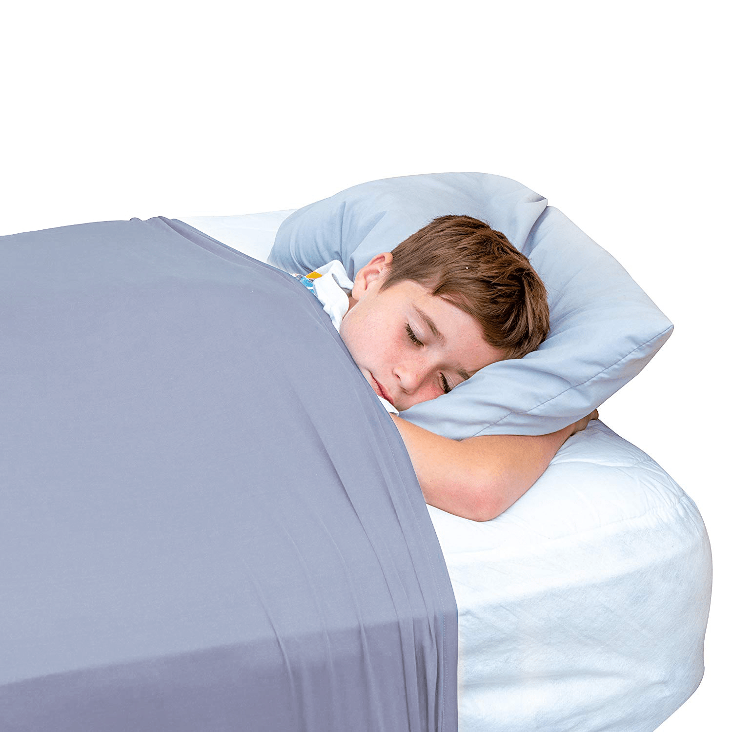 Sensory Bed Sheet for Kids Compression Alternative to Weighted Blankets - Blue - Insight Family Market