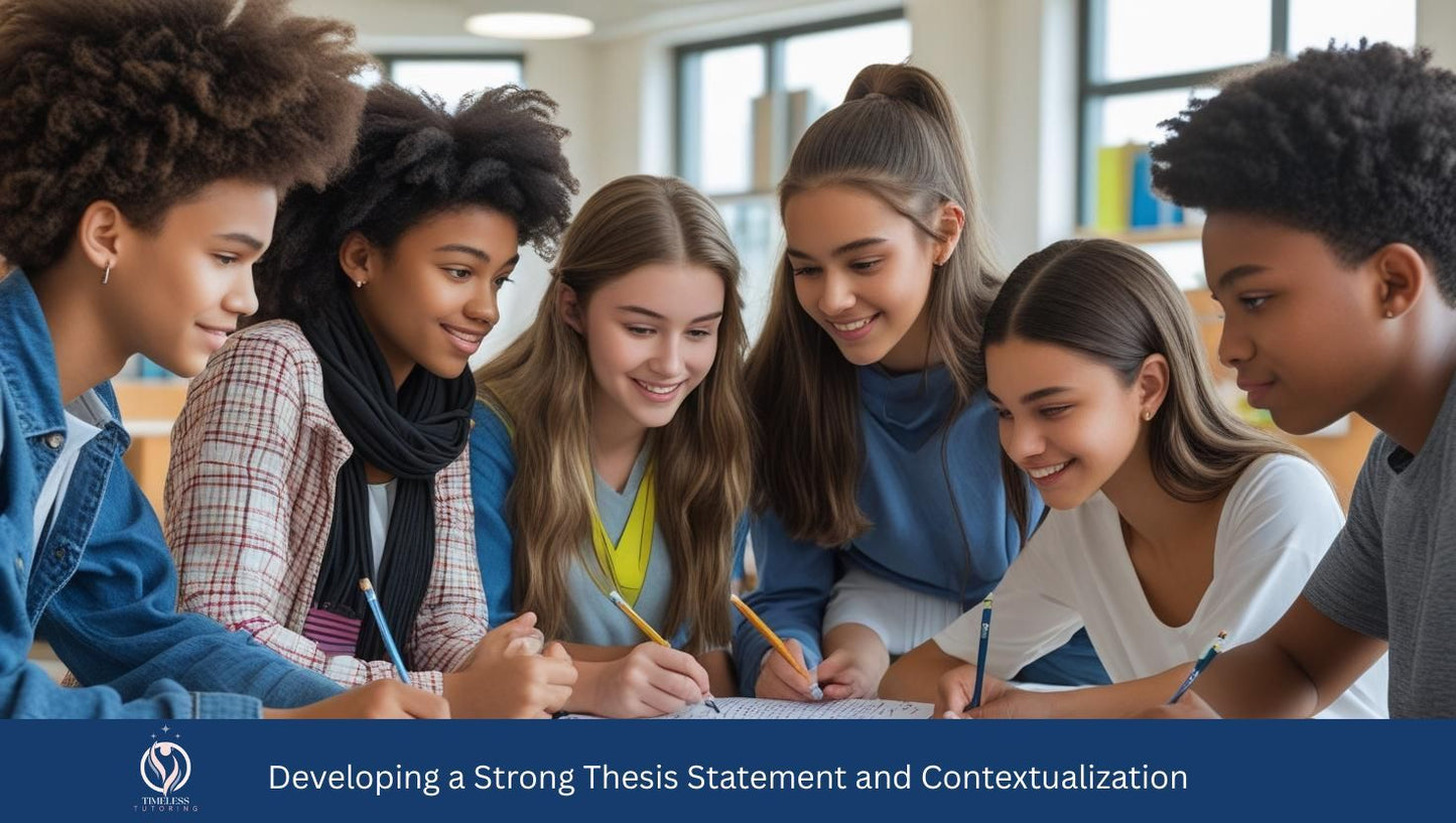 Developing a Strong Thesis Statement and Contextualization - Insight Family Market