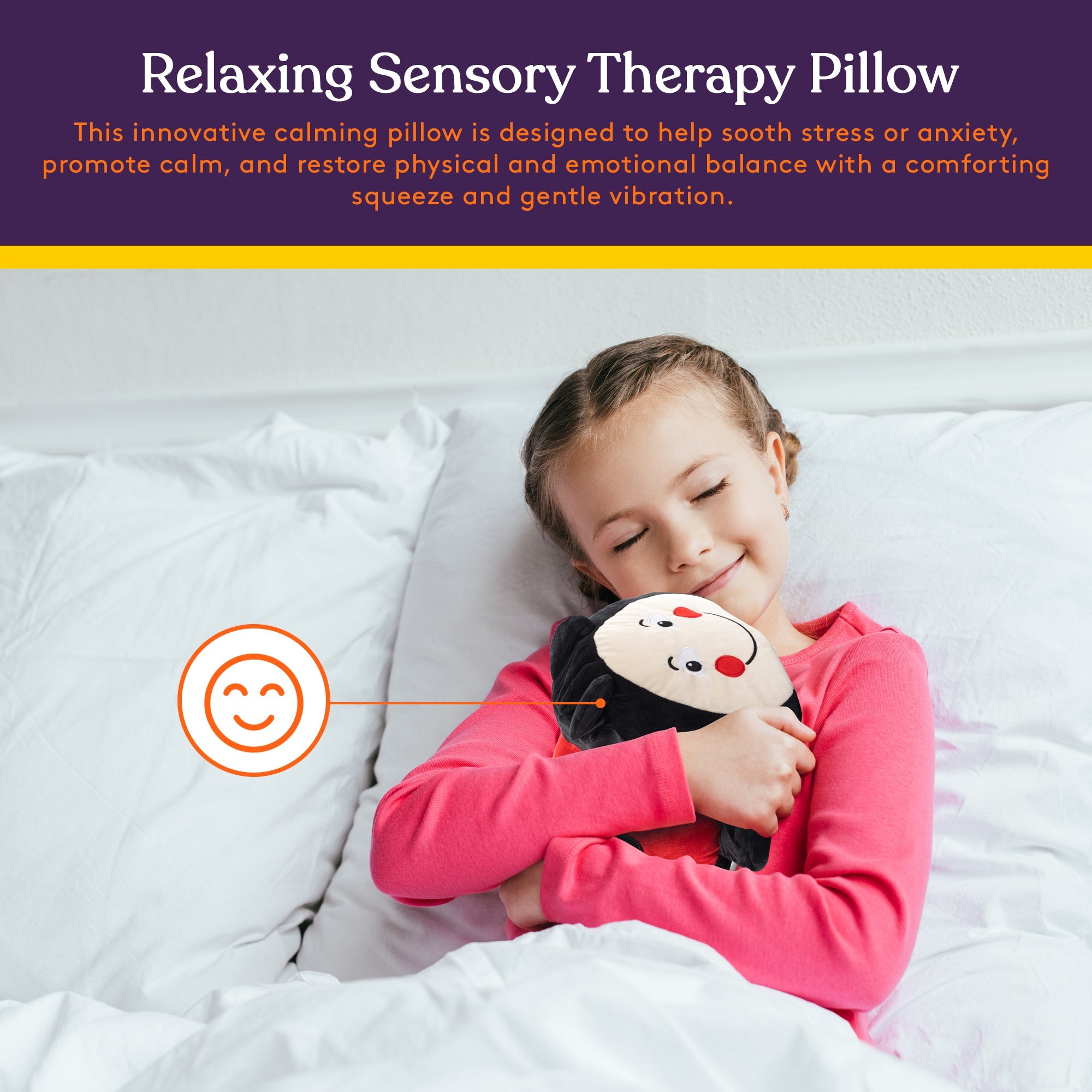 Sensory Vibrating Pillow - Ladybug - Insight Family Market
