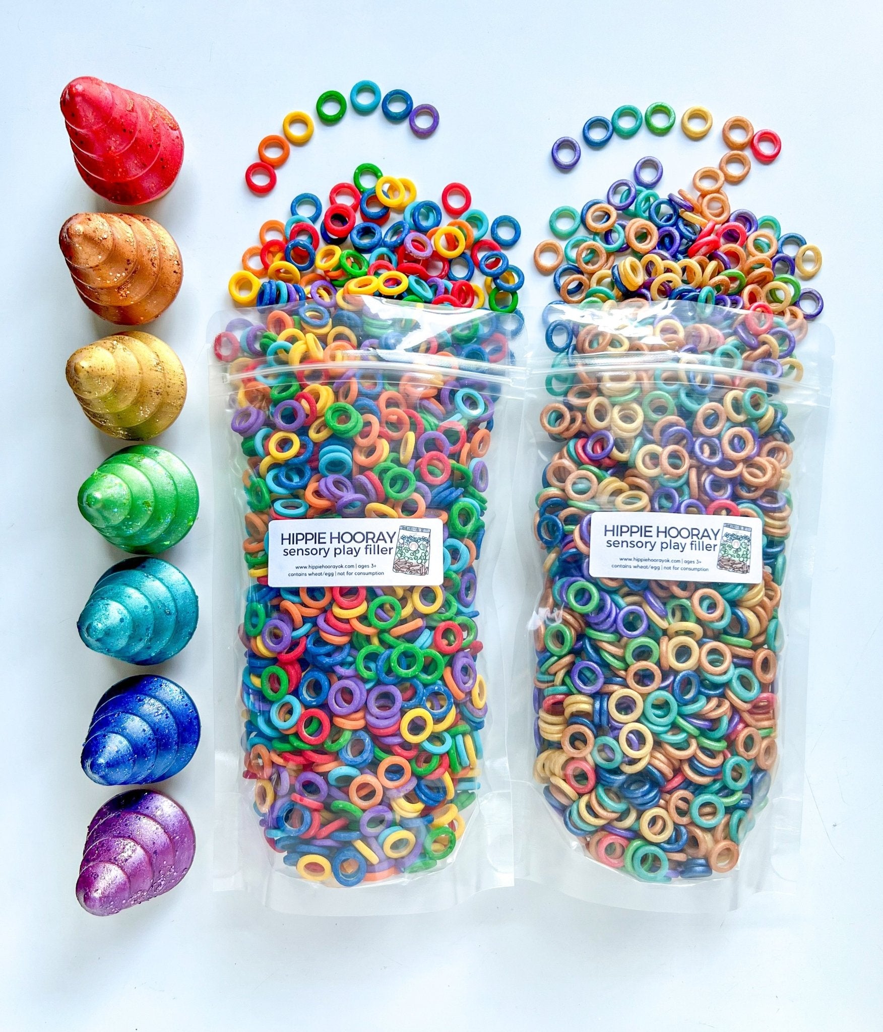 Ring Around the Rainbow Sensory Bin Filler - Insight Family Market