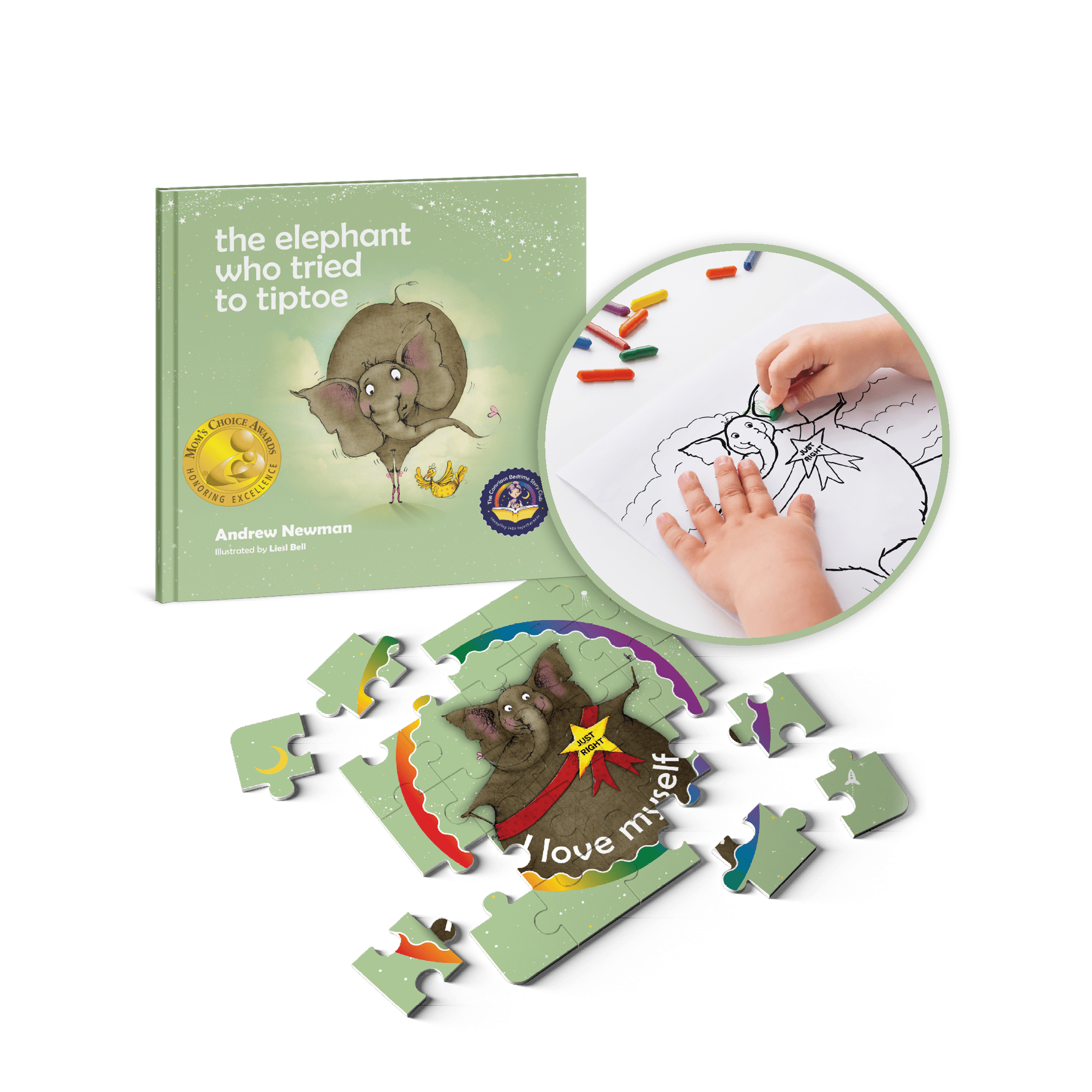 The Elephant Who Tried to Tiptoe: Reminding children to love the body they have - Insight Family Market