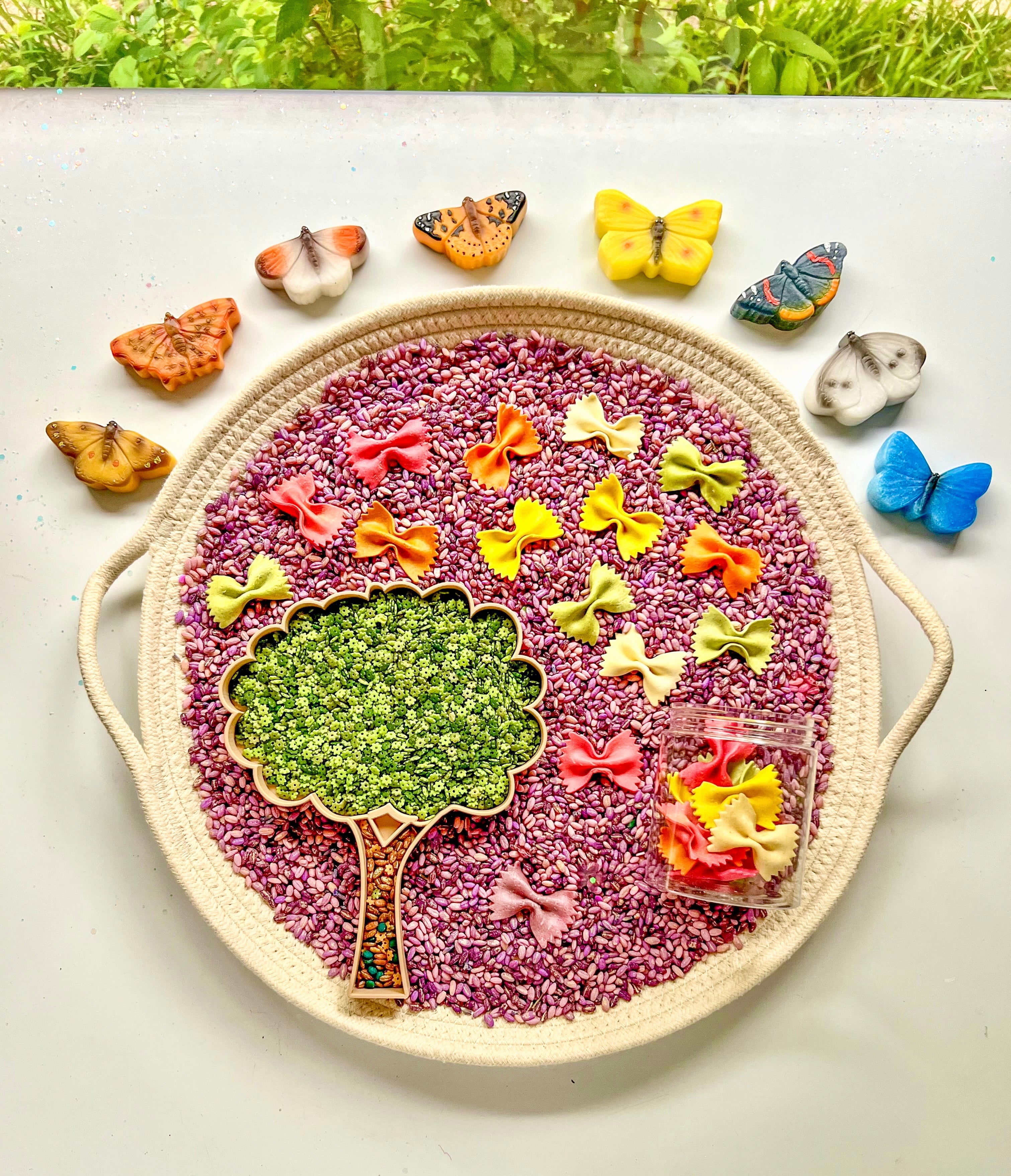 Lavender Fields Sensory Bin Filler
