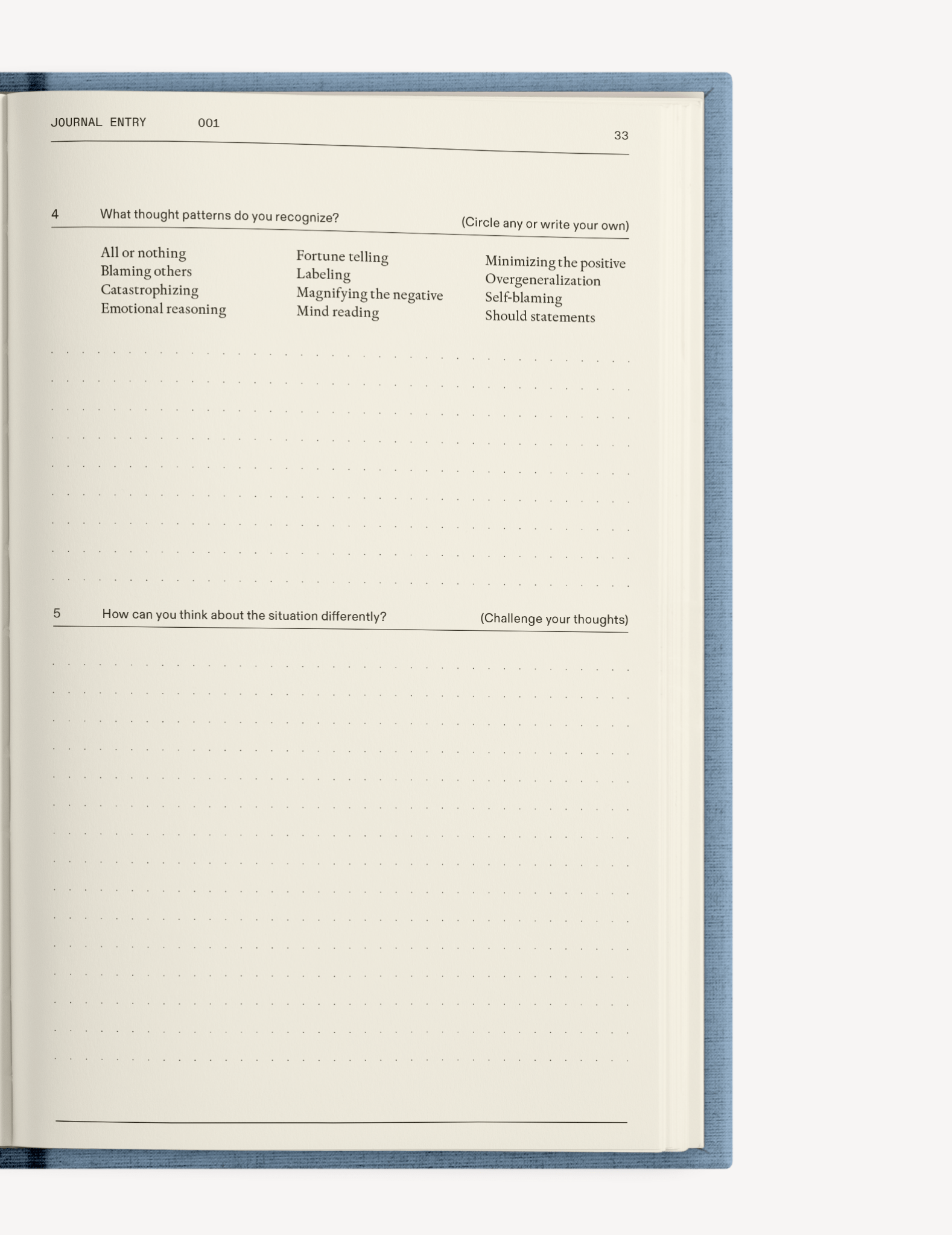 The Anti - Anxiety Notebook - Insight Family Market