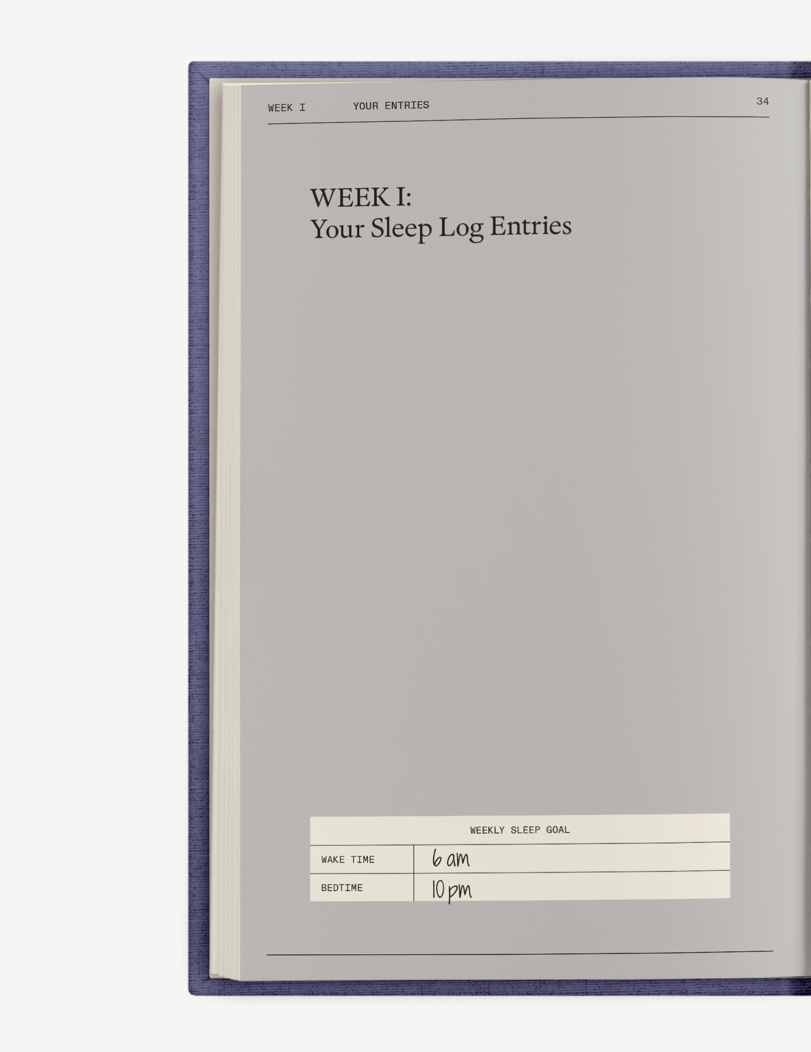 The Anti - Insomnia Notebook - Insight Family Market