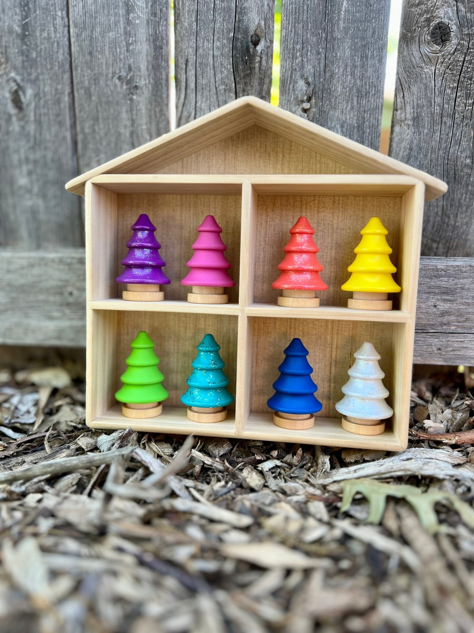 Wooden Tree (Choose Your Color) - Insight Family Market