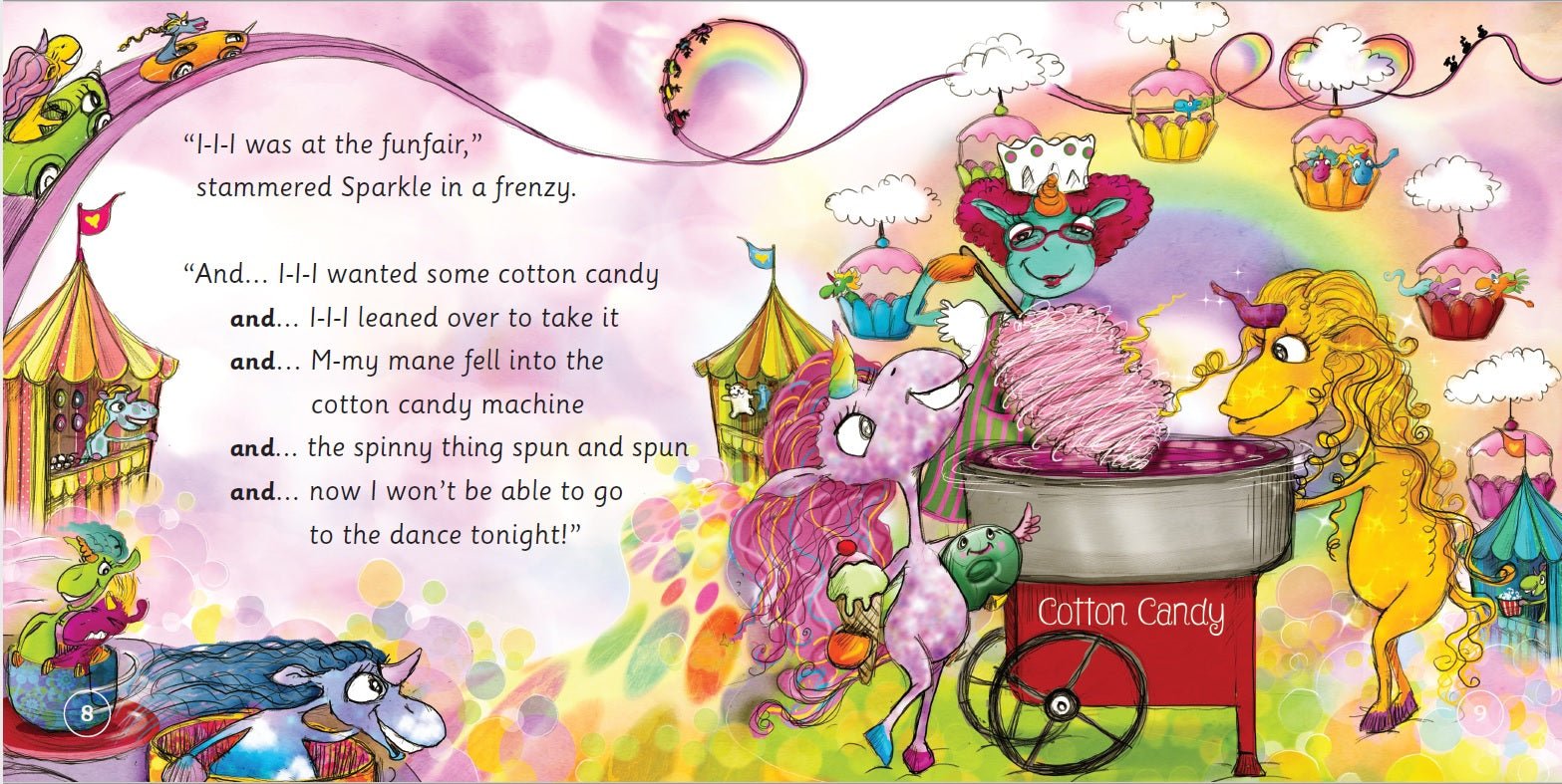 The Hairdresser for Unicorns. Reminding kids that their beauty comes from within. - Insight Family Market