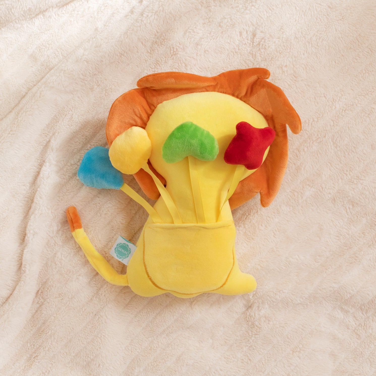 Yellow Lion SnuggleBuddies Emotions Plush | Yellow Lion Emotional Learning Plush - Insight Family Market