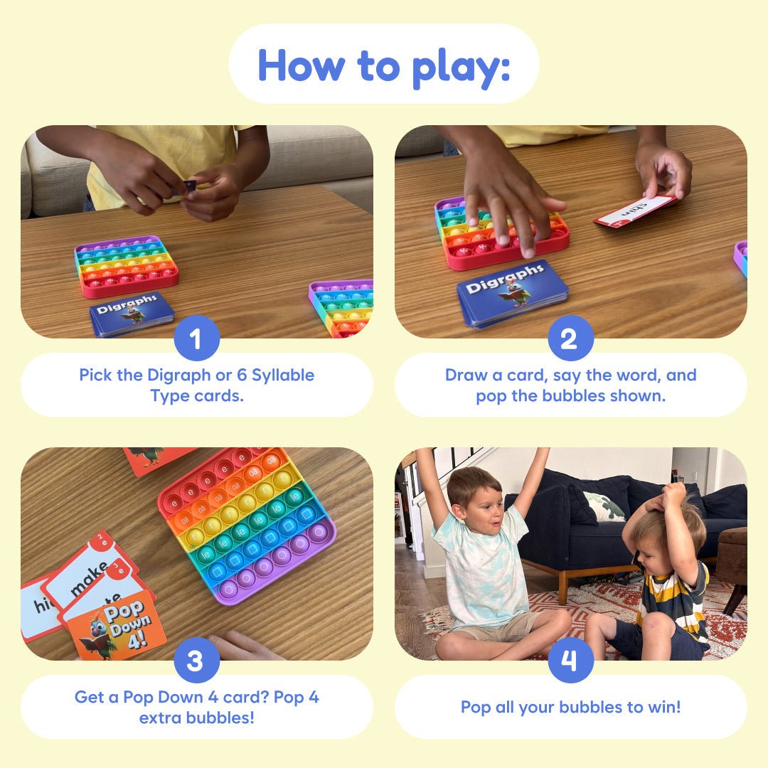 The Reading Digraphs Game - Insight Family Market