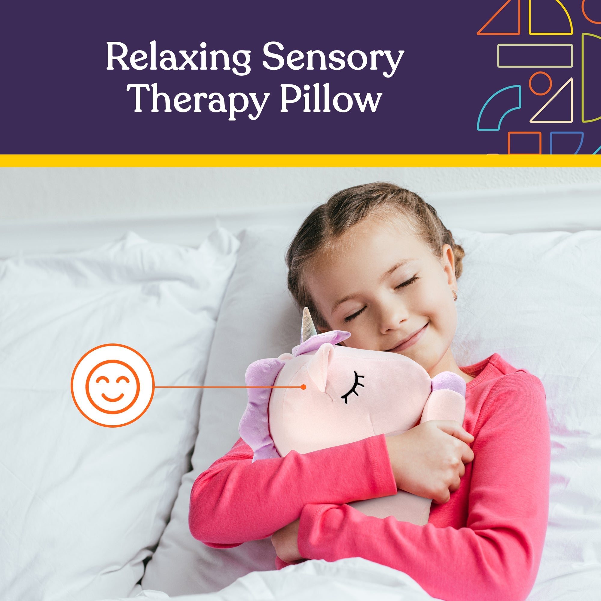 Sensory Vibrating Pillow - Unicorn - Insight Family Market
