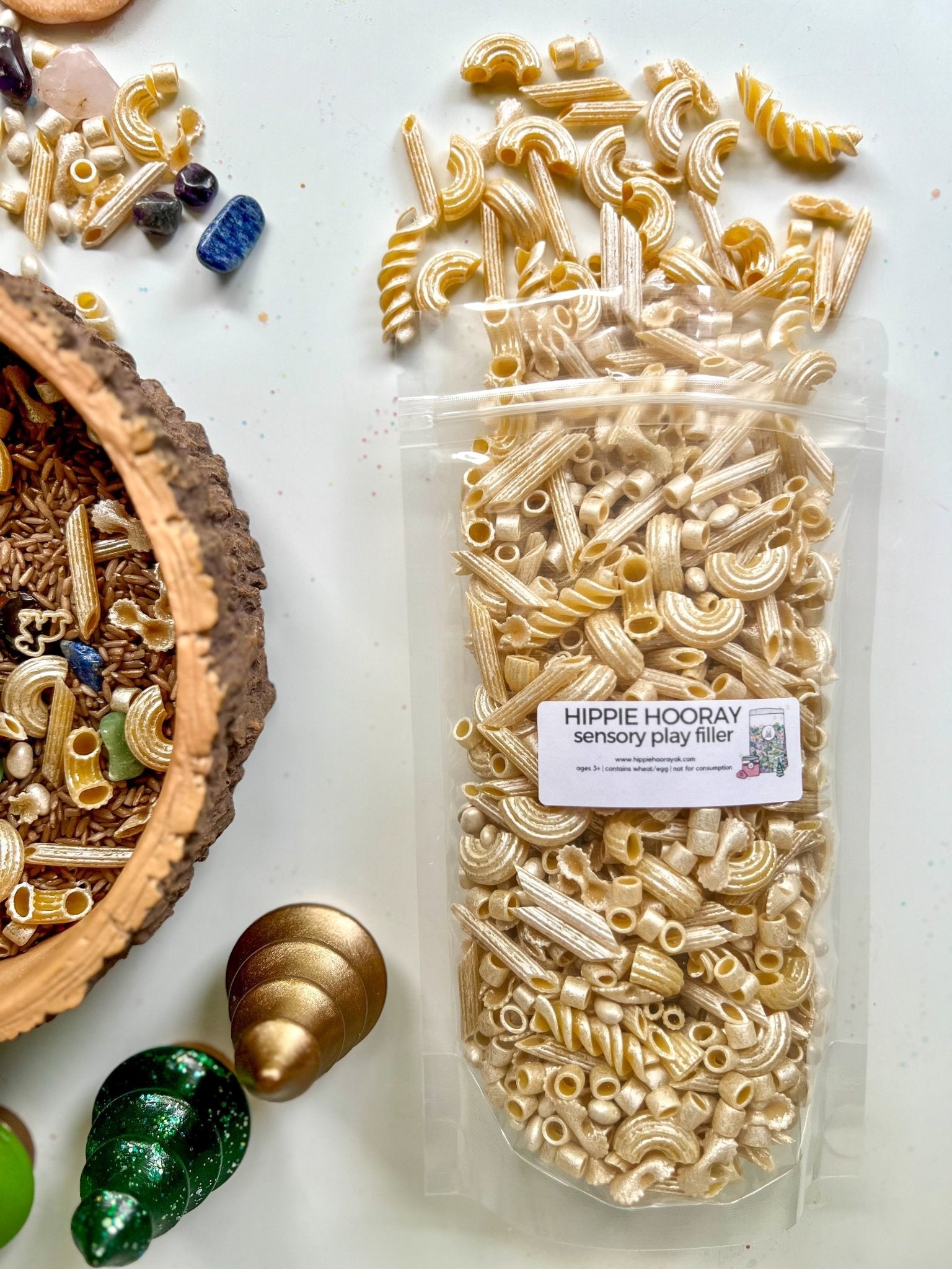 Bag of Bones Sensory Bin Filler