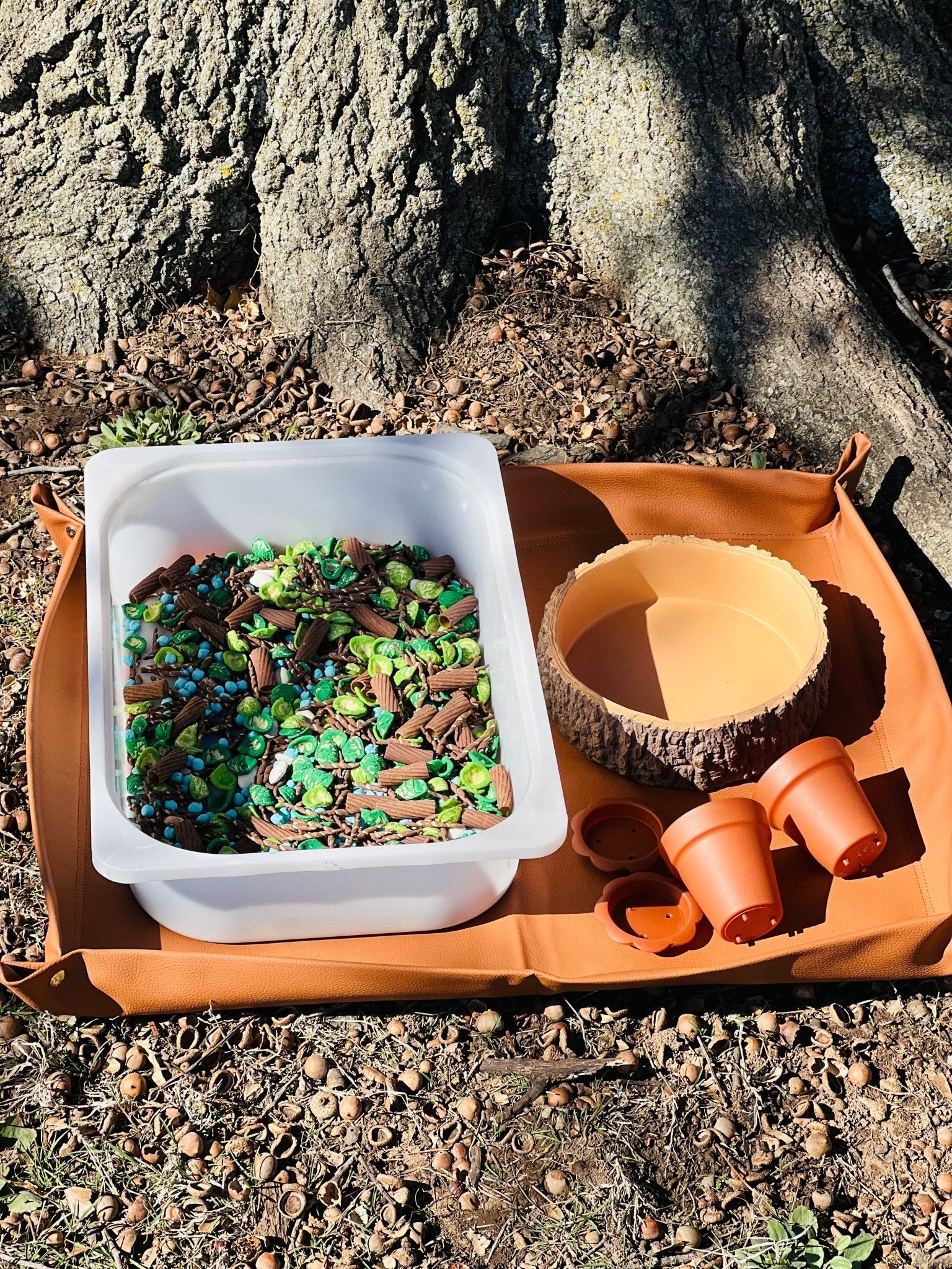 Build a Nest Sensory Bin Filler