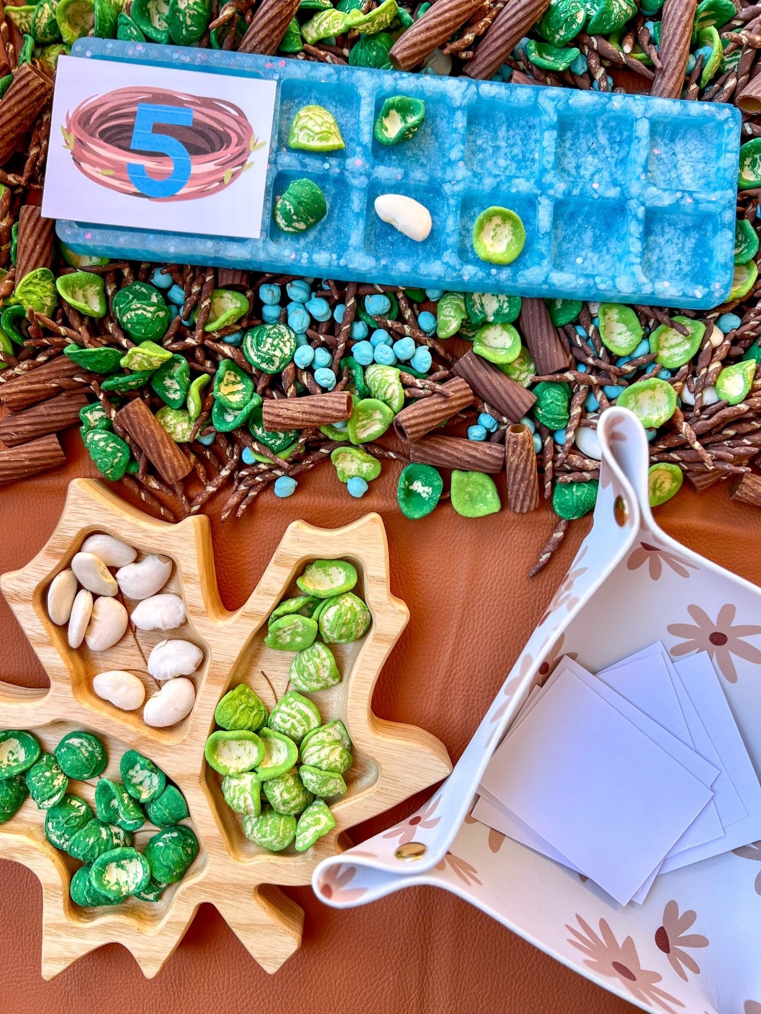 Build a Nest Sensory Bin Filler