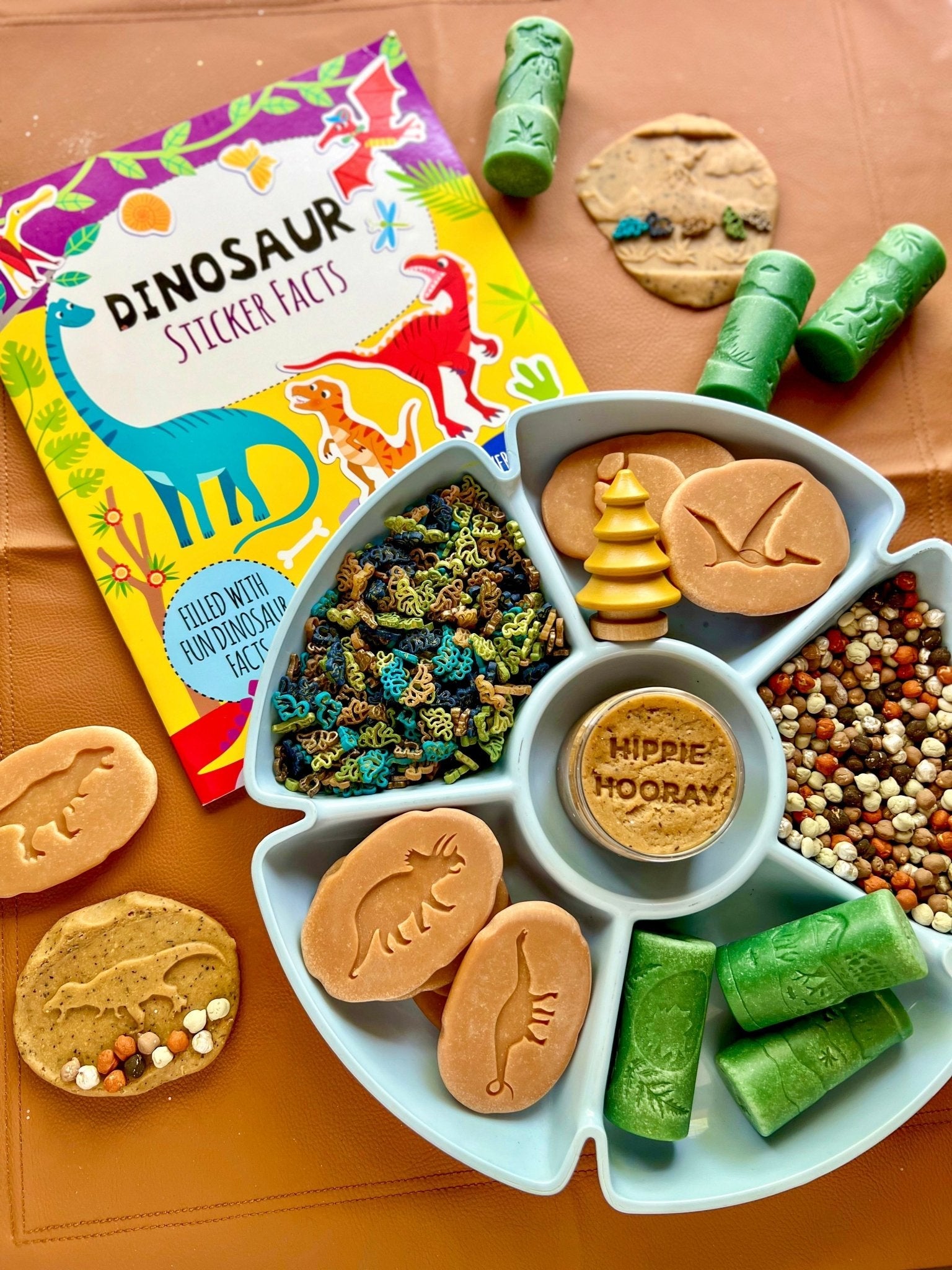 Custom Dinosaur Pasta Sensory Bin Filler