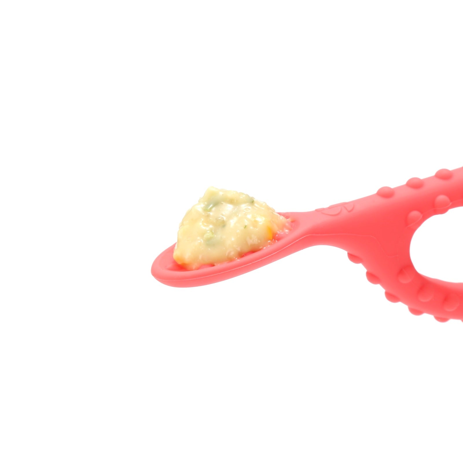 Special Supplies Duo Spoon Loops Oral Motor Therapy Tools, 2 Pack, Textured Stimulation and Sensory Input Treatment for Babies, Toddlers or Kids, BPA Free Silicone with Flexible, Easy Handle - Red & Blue - Insight Family Market