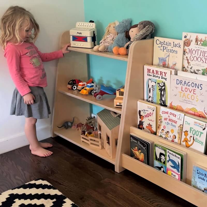 Tiered Montessori Bookshelf - Insight Family Market