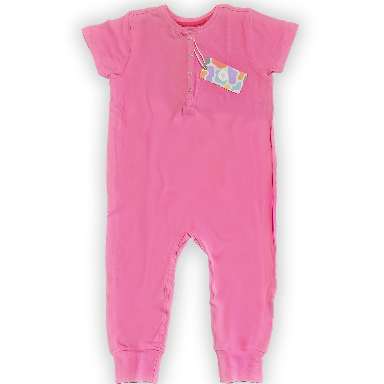 Ultimate Comfort Playsuit w Popit Chewy Sensory Bracelet - PINK - Insight Family Market