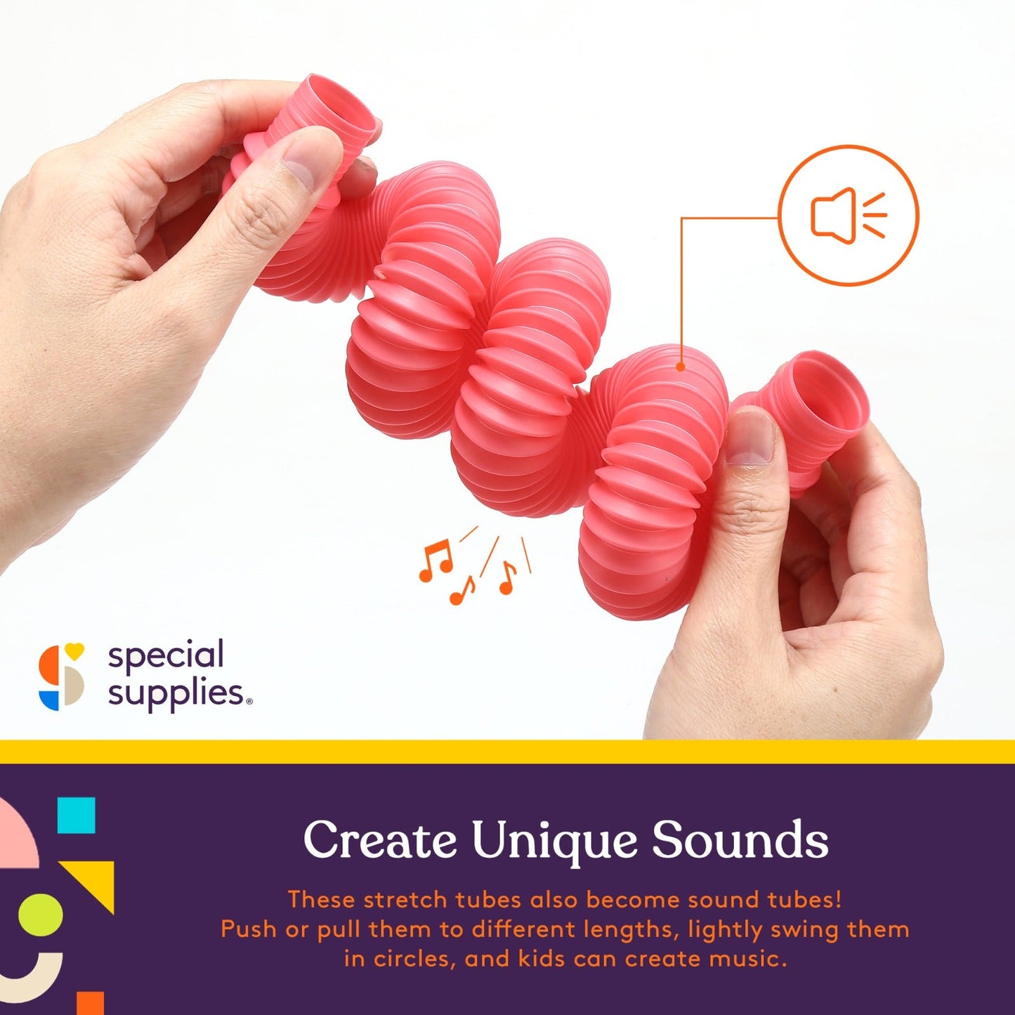 Pop Tubes (Multi-Color): 8 Pack