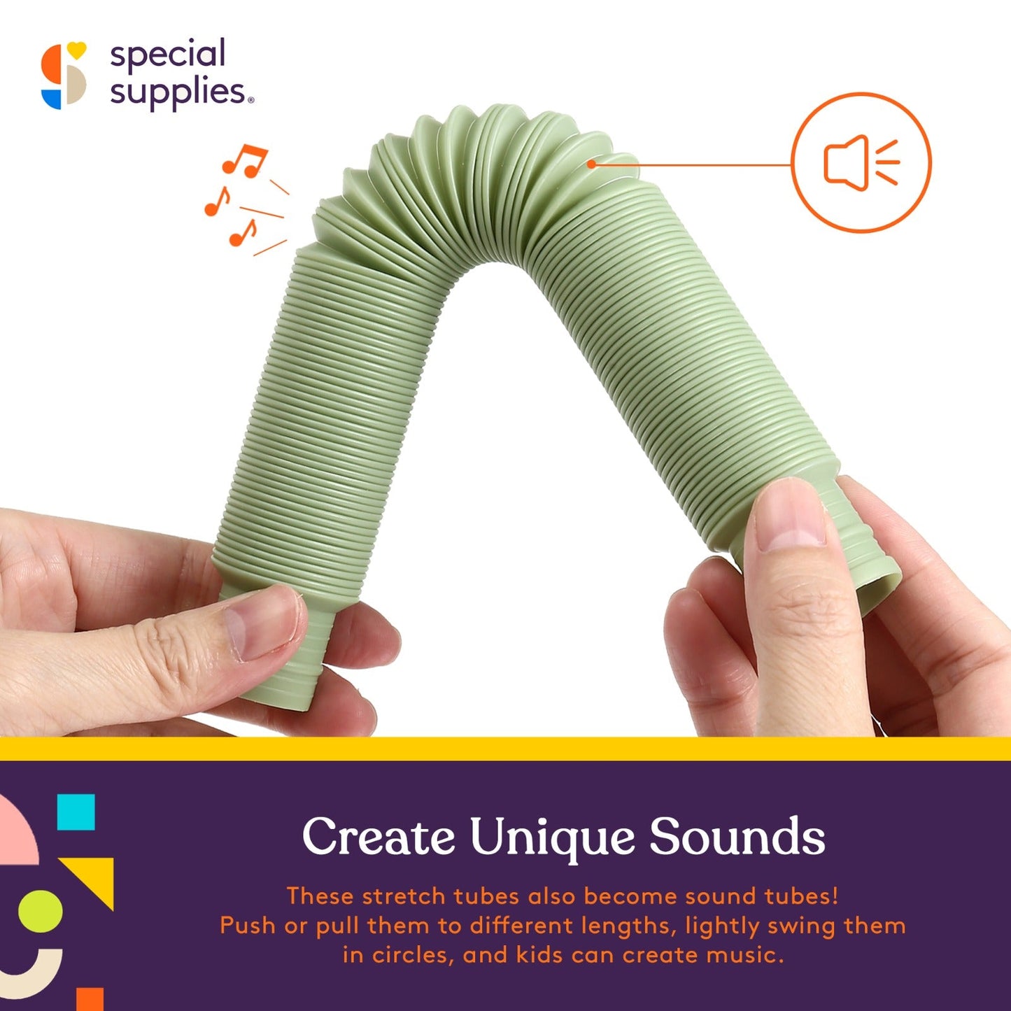 Pop Tubes (Multi-Color): 8 Pack