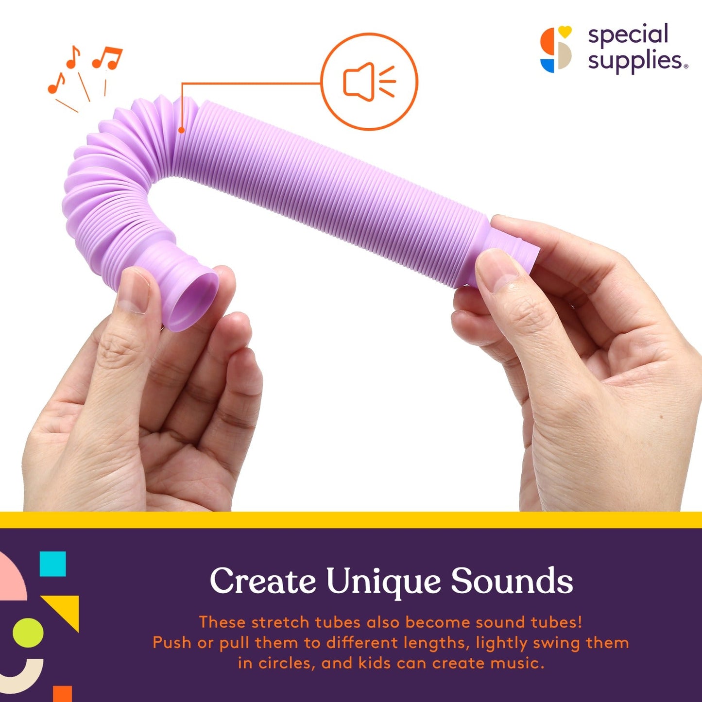 Pop Tubes (Multi-Color): 8 Pack