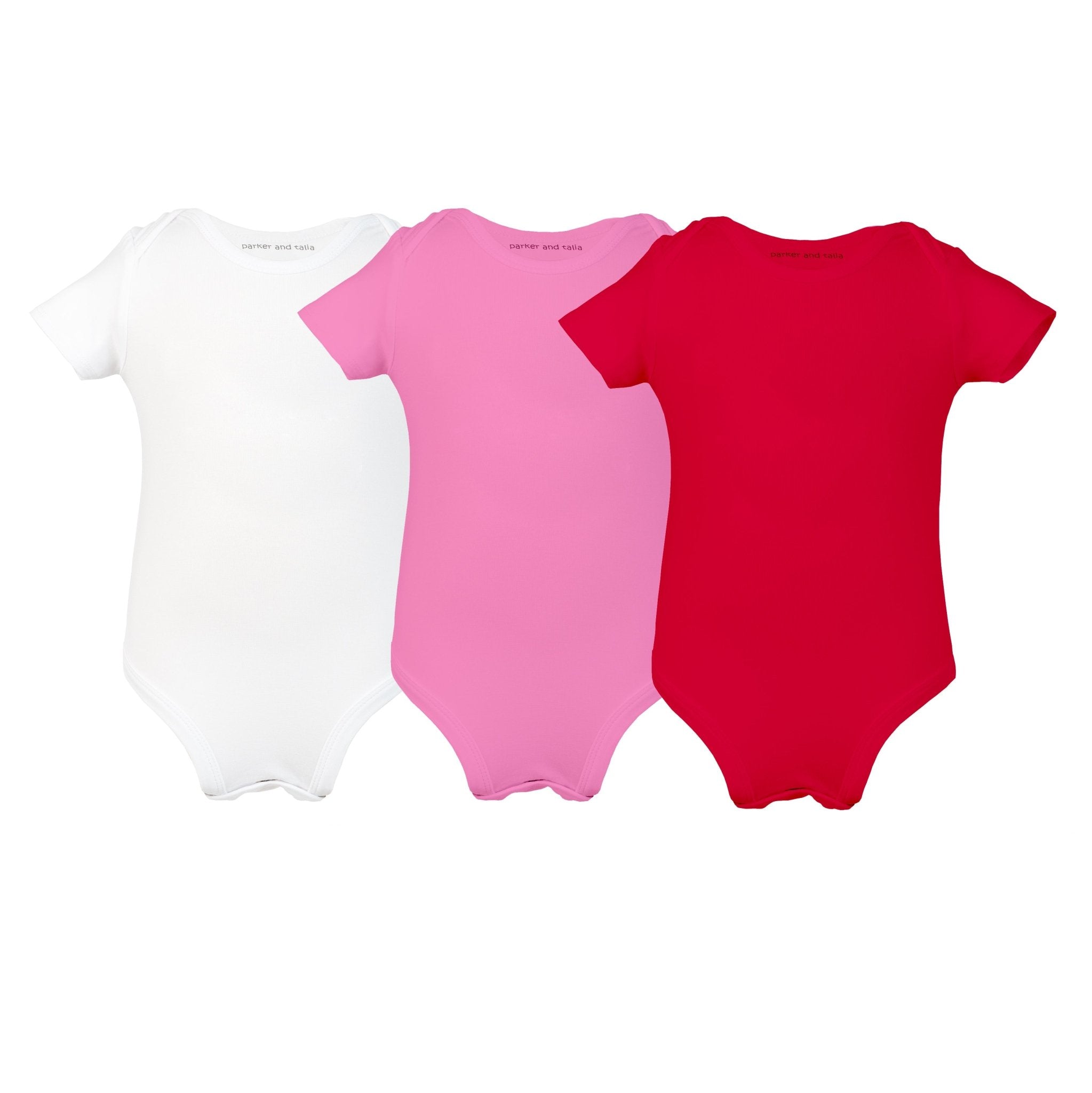 The Three’s Company Onesie Pack - 3 Pack of the softest Bamboo Onesie's - Insight Family Market