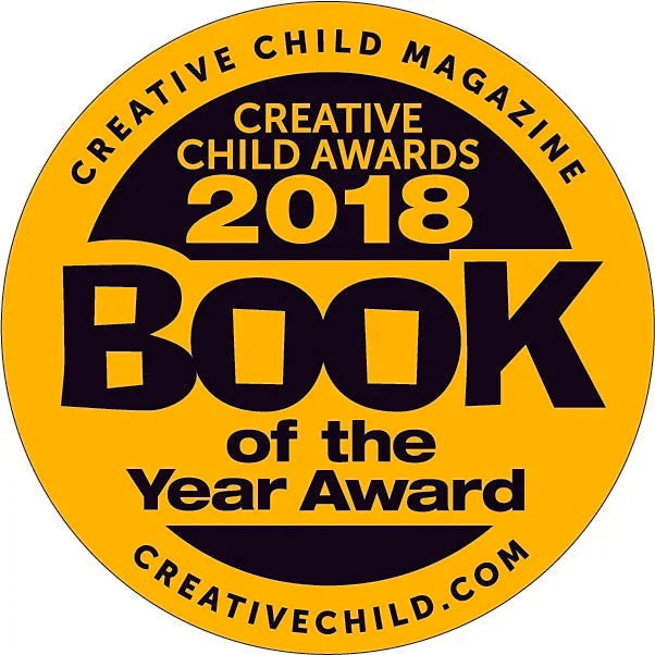 Yellow Creative Child Magazine 2018 Book of the Year Award badge