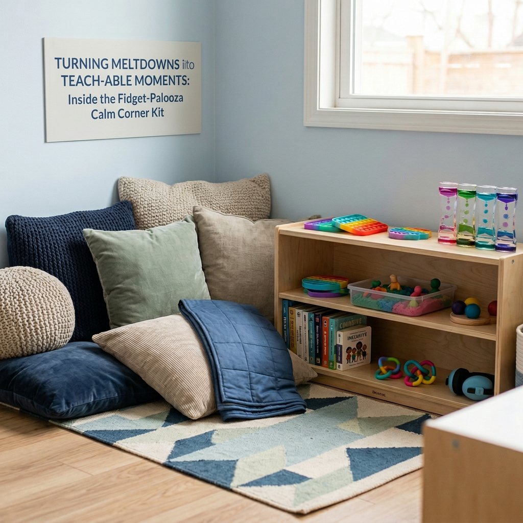Turning Meltdowns into Teach-able Moments: Inside the Fidget‑Palooza Calm Corner Kit