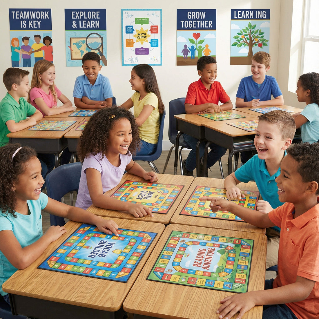Boost Classroom Learning with Game-Based Fun: Why Reading, Vocabulary, and Math Games Make a Difference in Grades 3-5 - Insight Family Market