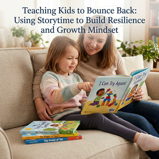 Teaching Kids to Bounce Back: Using Storytime to Build Resilience and Growth Mindset