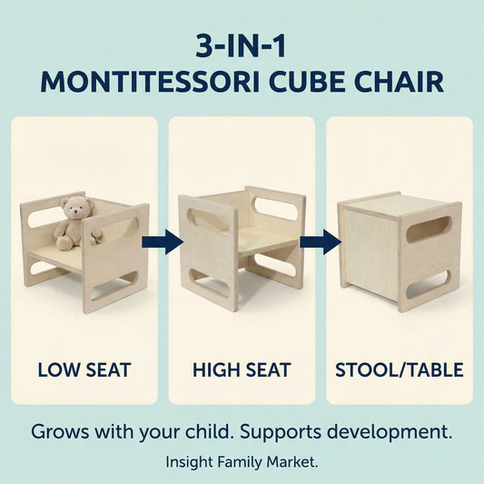 Step Up to Independence: Why Your Toddler Needs a Montessori Weaning Chair - Insight Family Market