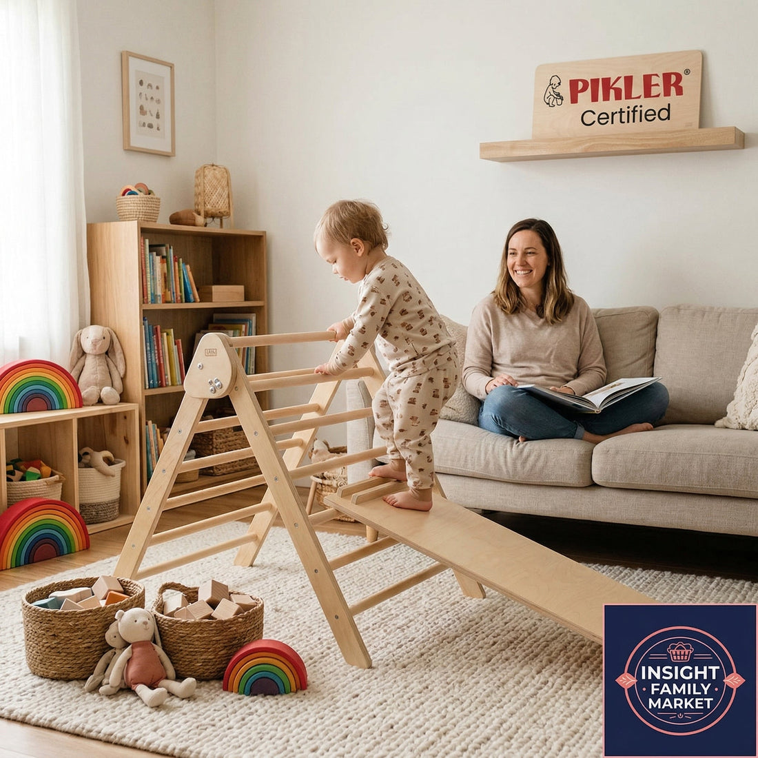 How a Pikler Triangle Builds Independent Play and Gross Motor Skills at Home
