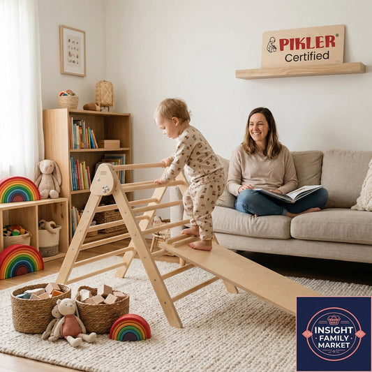 How a Pikler Triangle Builds Independent Play and Gross Motor Skills at Home