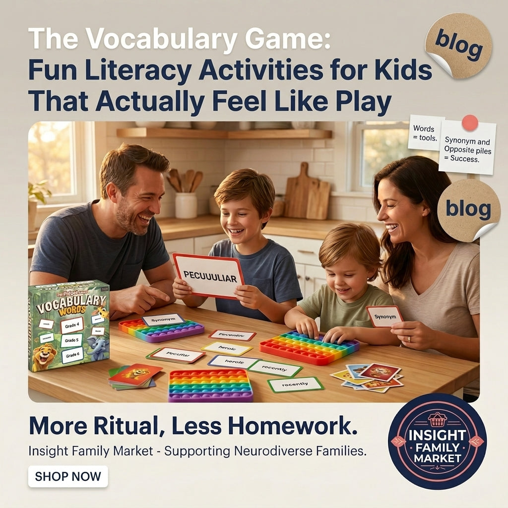 The Vocabulary Game: Fun Literacy Activities for Kids That Actually Feel Like Play