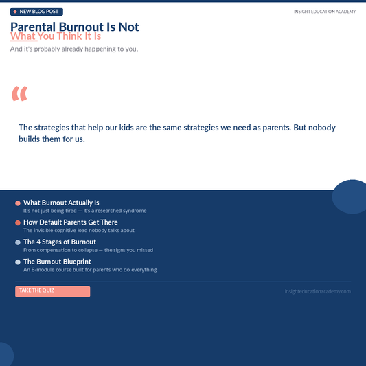 Parental Burnout Is Not What You Think It Is