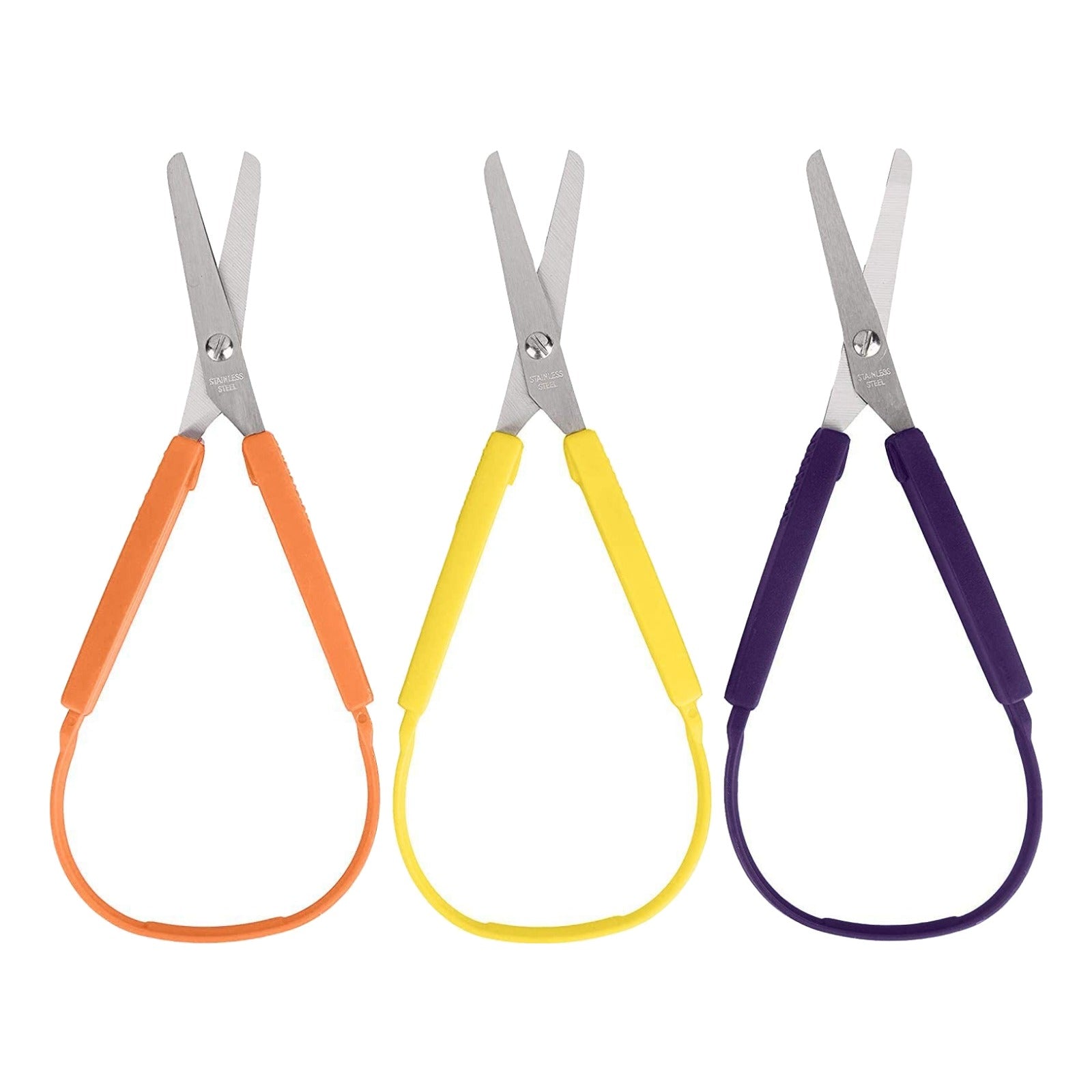 Large Loop Scissors 8" (3-Pack)