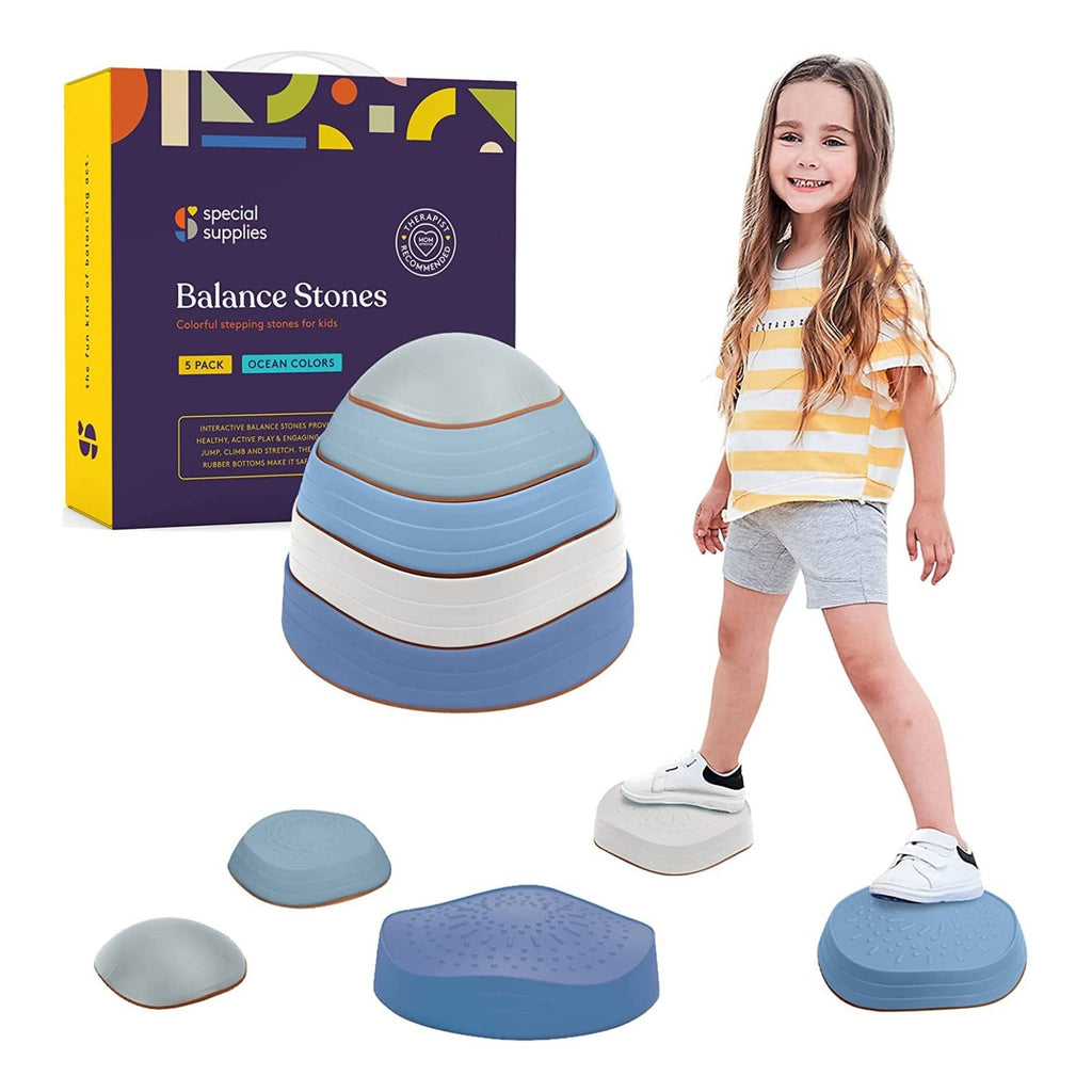Stepping Stones (Ocean Colors): 5 Piece Set - Insight Family Market