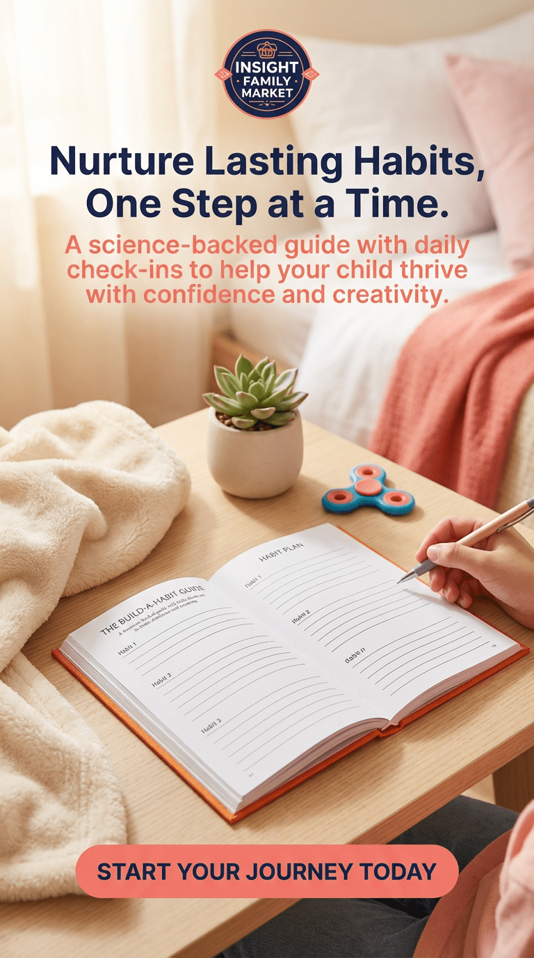 The Build - a - Habit Guide - Science - Backed Habit Tracker - Insight Family Market
