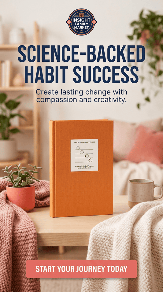 The Build - a - Habit Guide - Science - Backed Habit Tracker - Insight Family Market