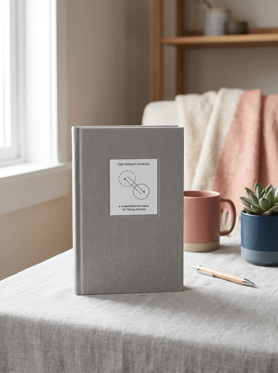 The Therapy Journal - Guided Notebook for Personal Growth - Insight Family Market
