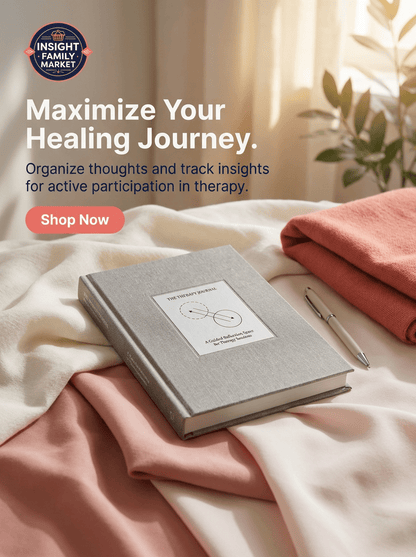The Therapy Journal - Guided Notebook for Personal Growth - Insight Family Market