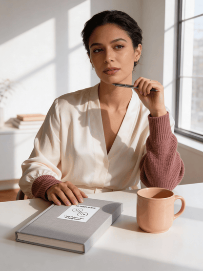 The Therapy Journal - Guided Notebook for Personal Growth - Insight Family Market