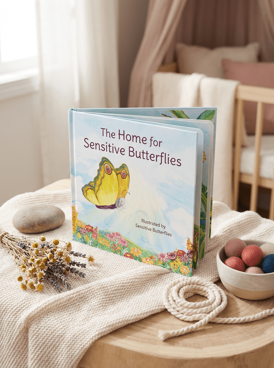 The Home for Sensitive Butterflies - Mindfulness Story for Highly Sensitive Children - Insight Family Market