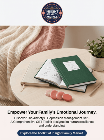The Anxiety & Depression Management Set - CBT Toolkit - Insight Family Market