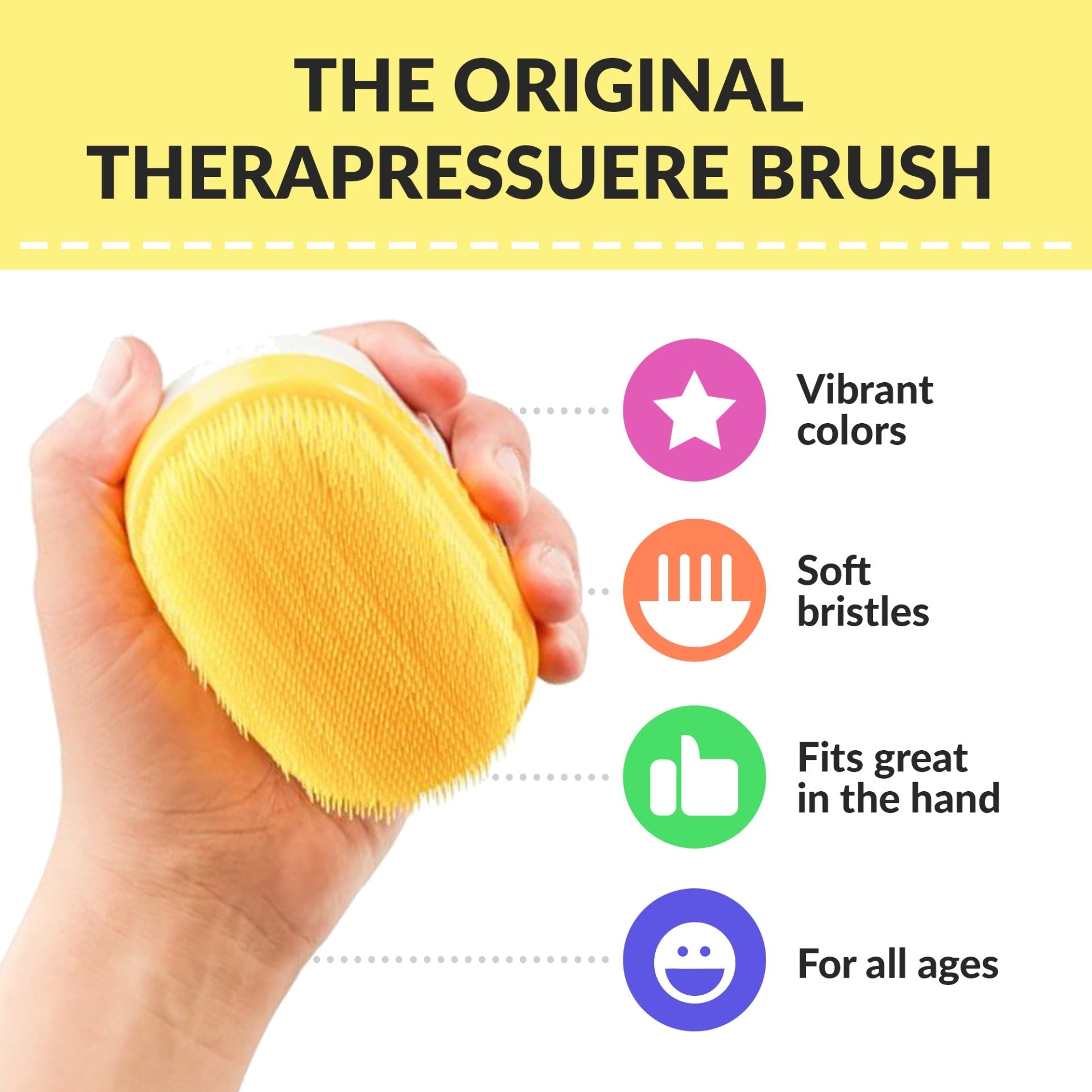 Wilbarger Sensory Brushes (Colorful): Set of 6 - Insight Family Market