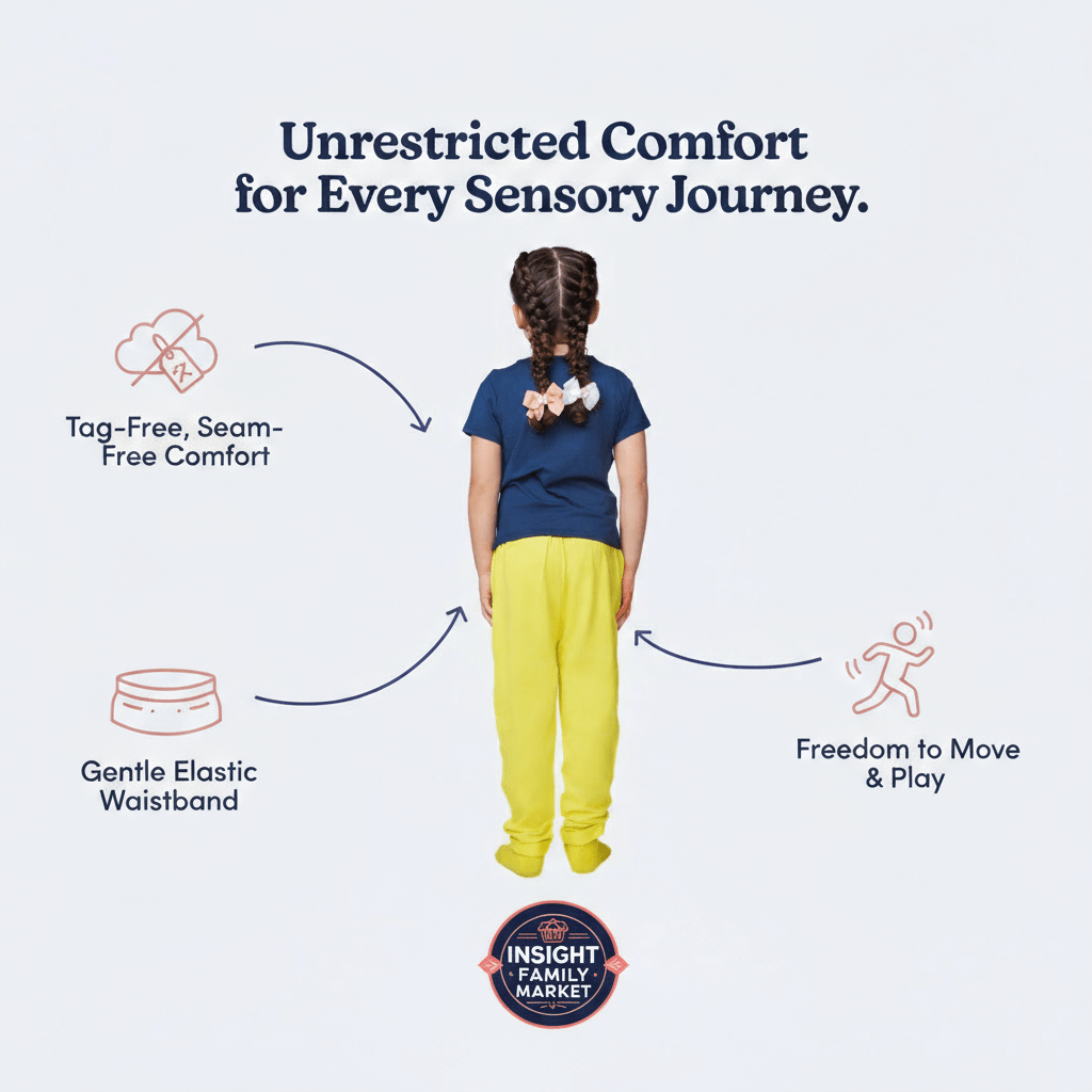 The Everyday Sensory Friendly Jogger: Yellow - Insight Family Market