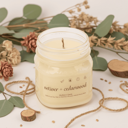 Meditation Candles | 100% Soy Wax Candles with Essential Oils - Insight Family Market