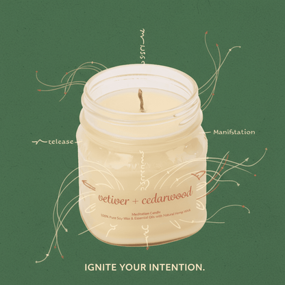 Meditation Candles | 100% Soy Wax Candles with Essential Oils - Insight Family Market