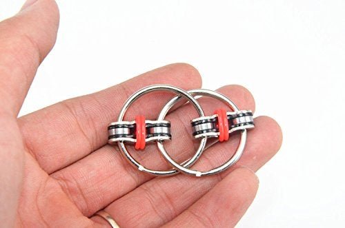 Flippy Chain Fidget Toy Stress Reducer - Steel Flipping Bike Chain Fidget Toy - Insight Family Market